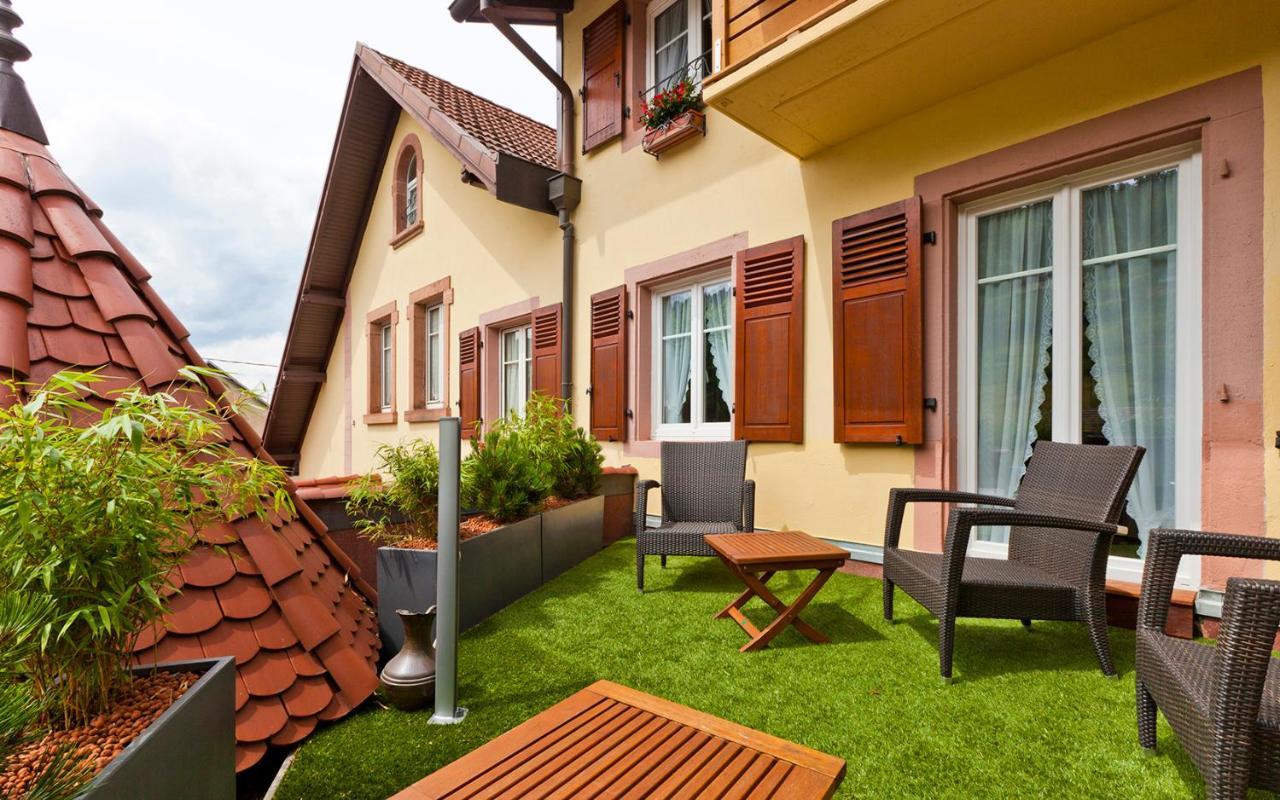 Hotel Restaurant Auberge Metzger Natzwiller Bagian luar foto
