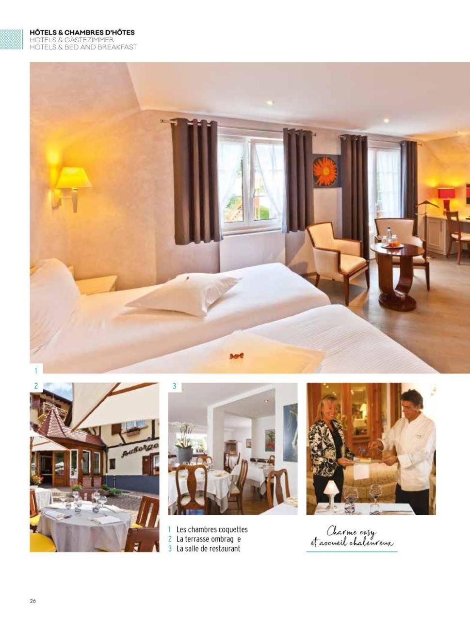 Hotel Restaurant Auberge Metzger Natzwiller Bagian luar foto